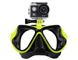 Gopro Dive Scuba Diving Mask Also For Snorkel Snorkeling Twin Lens