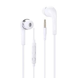 PH26 Hisense In ear Headphones Silicone Ultra Comfort Noise Isolating With Volume Control Microphone For Hisense Infinity H30 Lite White