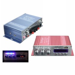 Kentiger Mini Power Amplifier Hifi Stereo Mp3 Fm Audio Music Amp For Car Motorcycle