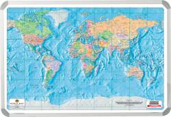 World Aa Map 1200 900MM