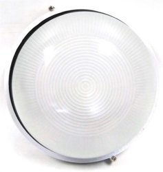 Noble Pays Round Bulkhead Light Fitting Large - White