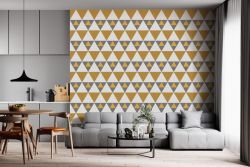 Africa Print Xhosa Inspired Ubuntu Wallpaper Mustard