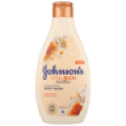 Johnsons Johnson's Vita-rich Smoothies Comforting Body Wash With Yoghurt Honey & Oats 250ML