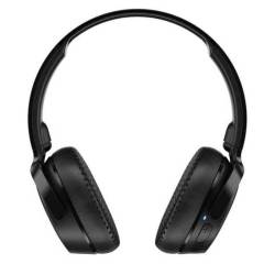 Skullcandy Black Riff Wireless Bluetooth Headphones