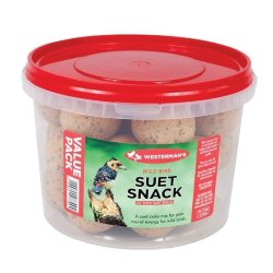 Westerman's Suet Snack MINI Ball Value Bucket 25X 125G Balls