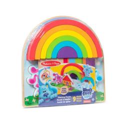 Melissa Blues Clues & You Wooden Rainbow Stacking Set