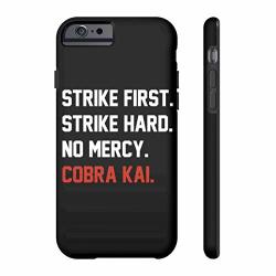 Threads Basket Cobra Kai Karate Dojo Strike First Strike Hard No Mercy Tough Phone Cases For Iphone