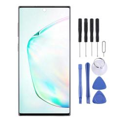 Original Dynamic Amoled Material Lcd Screen And Digitizer Full Assembly For Galaxy Note 10 + Black