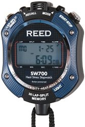 Reed Instruments SW700 6-IN-1 Stopwatch: Temperature Humidity Heat Index Stopwatch Calendar And Clock