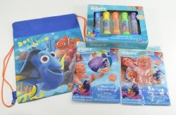 Disney Pixar Finding Dory Bag And Outdoor Fun Pool Package Deal Chalk Beach Ball Bag Floaties