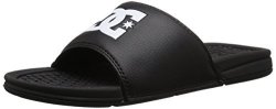 DC Shoes Dc Men's Bolsa Slide Sandal Black 8 M Us