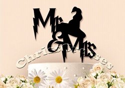 Mr And Mrs Harry Potter Style Cake Topper