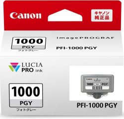 Canon Ink Cartridge toner Cartridge PFI-1000PGY Photo Gray Standard 2-5 Working Days