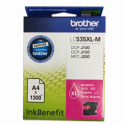 Brother LC535XLM High Yield Magenta Ink Cartridge