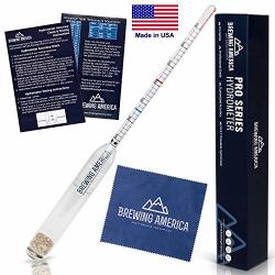 Maple Syrup Hydrometer Density Meter For Sugar And Moisture Content Measurement For Consistently Delicious Pure Syrup - Made In America - Brix & Baume