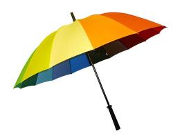 Casey Handheld Large Multicolour Umbrella