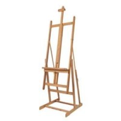 M08 Beech Studio Easel Tilts To Completely Horizontal Maximum Canvas Height 71 Inch