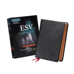ESV Clarion Reference Bible Black Edge-lined Goatskin Leather ES486:XE Black Goatskin Leather