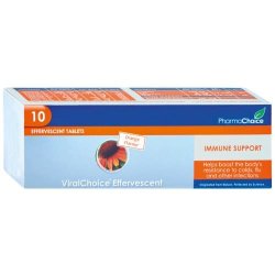 ViralChoice Immune System Supplement Orange 10 Effervescent Tablets