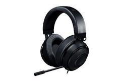 Razer Kraken Pro V2: Lightweight Aluminum Headband - Retractable MIC - In-line Remote - Gaming Headset Works PC PS4 Xbox One Switch Mobile Devices