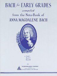 Bach For Early Grades Book 1 Music Sales America