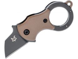 Fox FX-536 Cbb Mini-ta Folding Karambit Knife Coyote Brown Black