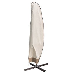 Sundale Outdoor Heavy Duty Patio Offset Cantilever Umbrella Cover Parasol Cover For 9 14 Ft Umbrella Water Resistant Beige Reviews Online Pricecheck