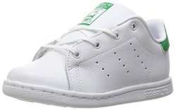 Adidas Originals Boys' Stan Smith I Sneaker White white green 10 Medium Us Toddler