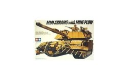 Tamiya 1 35 Us M1a1 Abrams With Mine Plow