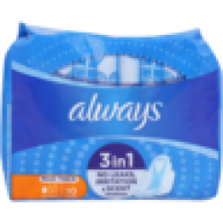 Always Maxi Thick Normal Sanitary Pads 10 Pack
