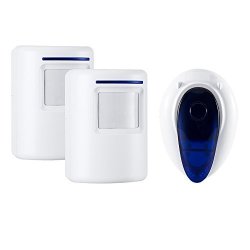 Actpe Wireless Home Security Driveway Alarm Door Entry Alert Chime