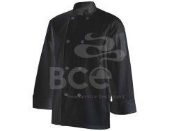Chefs Uniform Jacket Basic Long - Black - X - Small