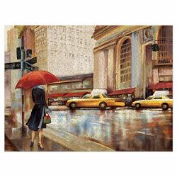 Americanflat 500 Piece New York Puzzle 18X24 Inches In The City Art By Pi Creative