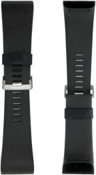 Tuff-Luv Silicone Strap For Fitbit Surge in Black