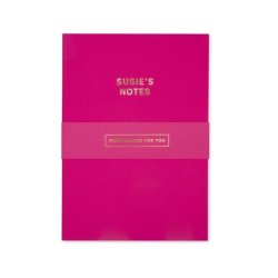 Colourblock A5 Notebookcerise Pink