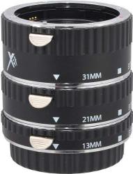 Xit Xtetc Auto Focus Macro Extension Tube Set For Canon Slr Cameras Black