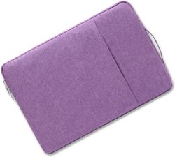 Splashproof Laptop Sleeve With Handle-macbook laptop 14 14.5 Inch-purple