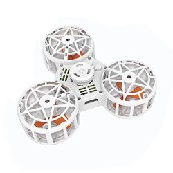 Fidget Spinner Toy Cocal Tiny Toy Drone Flying Fidget Spinner Stress Relief Gift Flying Gyroscop Toy White