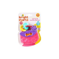 Bright Starts Carry & Teethe Purse Toy
