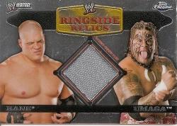 Kane Vs Umaga - "wwe Smackdown" - Genuine Relic Card