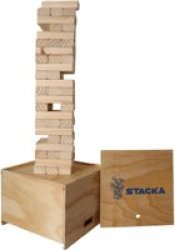 Giant Stacka Inspired By Jenga Tumbling Tower Game