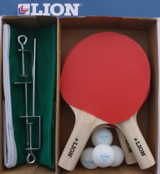 Lion Four Player Table Tennis Set