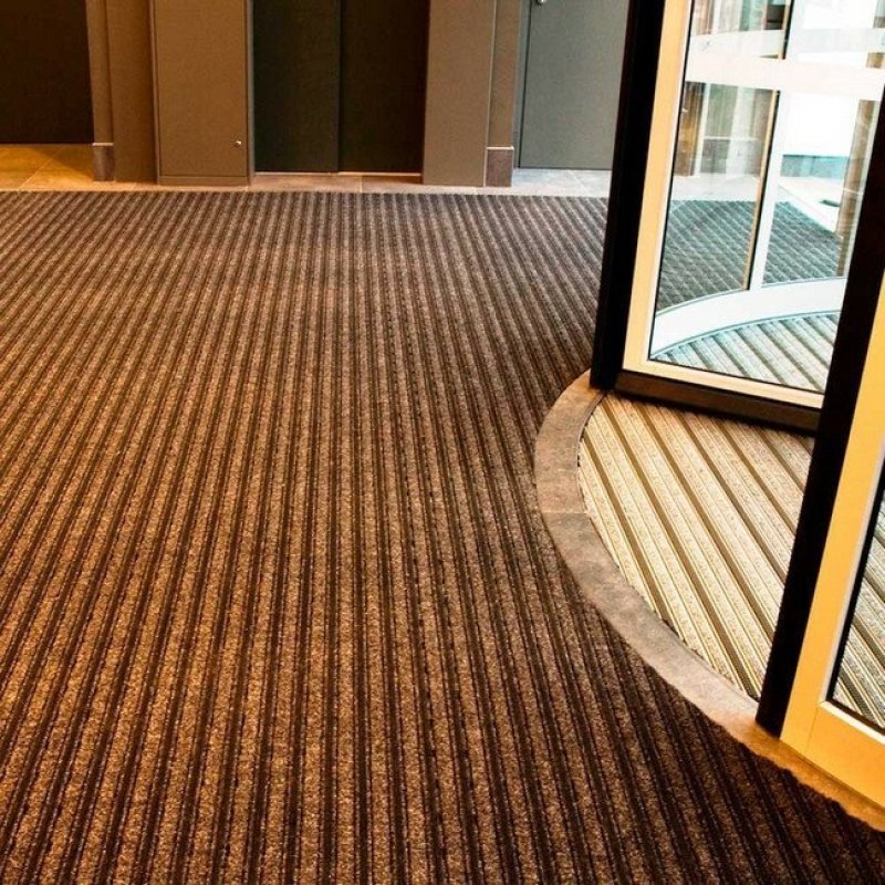 Entrance Mat Trio Brush Carpet 200 X 1 Cm Per Linear Metre Brown PMTB050001C