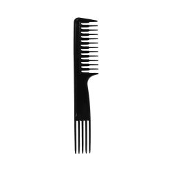 Basics Comb Rake Detangler Black
