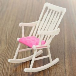 Dollhouse Nursery Furniture Rocking Chair Accessories