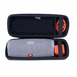 Ltgem Hard Travel Carrying Case For Jbl Charge 4 Portable Waterproof Wireless Bluetooth Speaker - Black