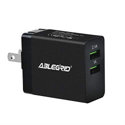 Ablegrid 5V 1A 2.1A Dual USB Port Power Charger For Jbl Charge 3+ Flip 4 Speaker