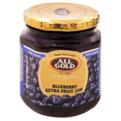 All Gold - Connousseur Blueberry Jam 320G
