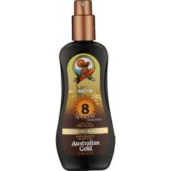Australian Gold SPF8 Sunscreen Lotion With Instant With Instant Bronzer 237ML