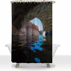 Arch In Lost Eden Colorful Shower Curtain Shower Curtains For Apartment 72"W X 72"H
